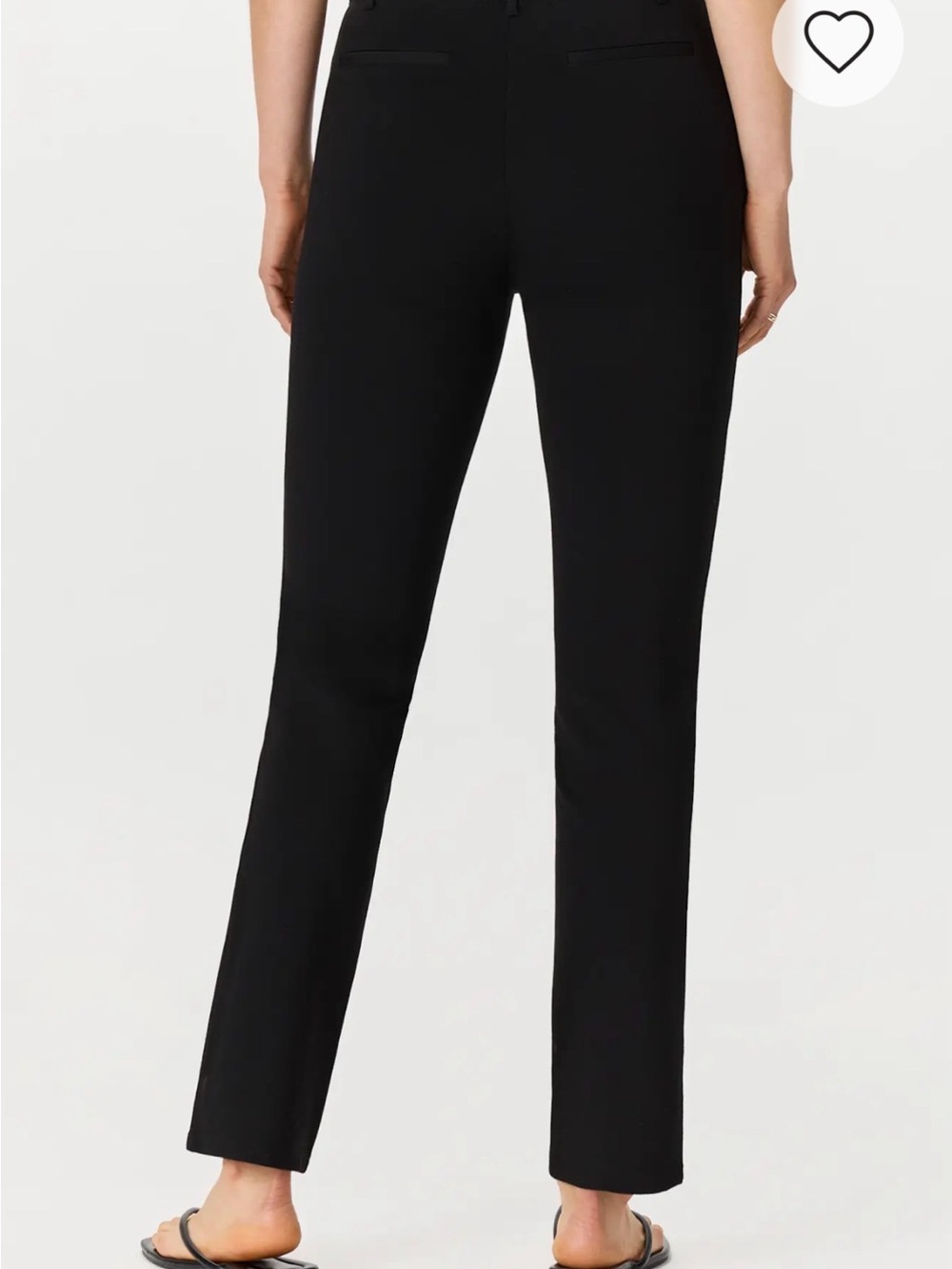 Quince Ultra Stretch Ponte Straight Leg Pants 32” length - Picture 2 of 3